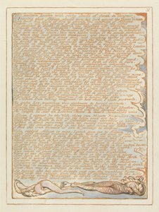 Jerusalén Su Cielo Occidental..., pl.31, de Jerusalén la Emanación del Gigante Albión por William Blake (1757-1827), 1804-1820 de William Blake